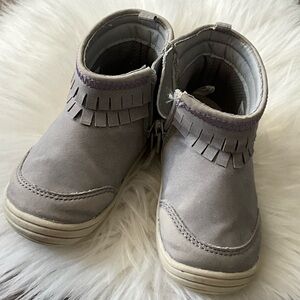 Stride Rite Kids Moccasins in Gray